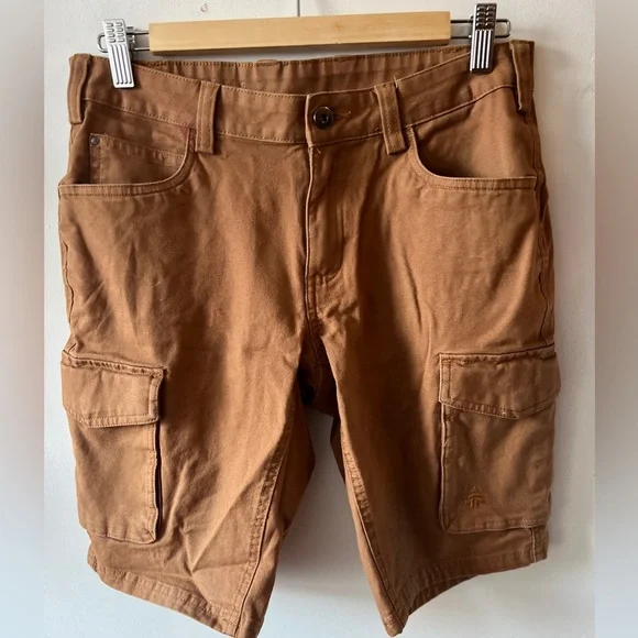 Woods Men's Brown/Tan Cargo Shorts 30 - Picture 1 of 6